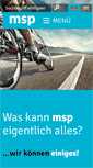 Mobile Screenshot of msp-druck.de